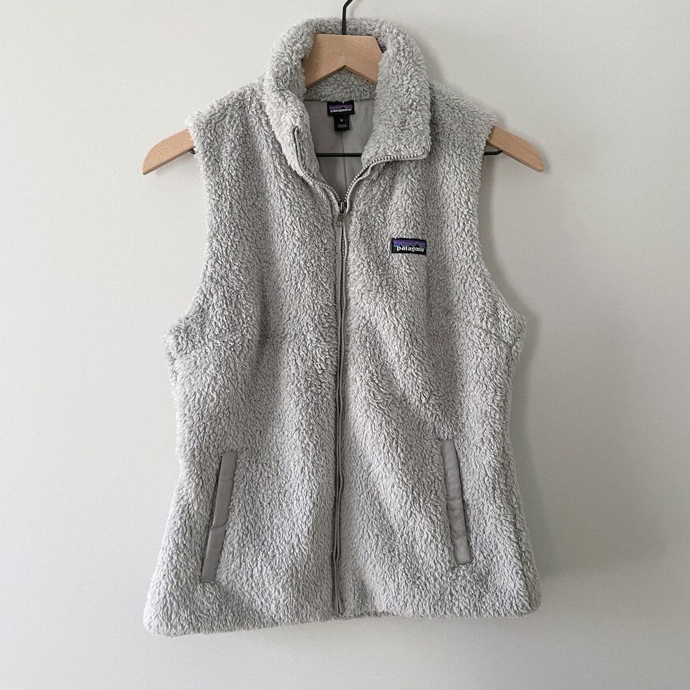 Patagonia Women's Los Gatos Fleece Vest Silver Grey